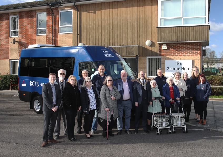 IVECO supports local charity, donating Daily Start minibus to the Basildon Community Transport Service, via CNH Industrial Solidarity Fund